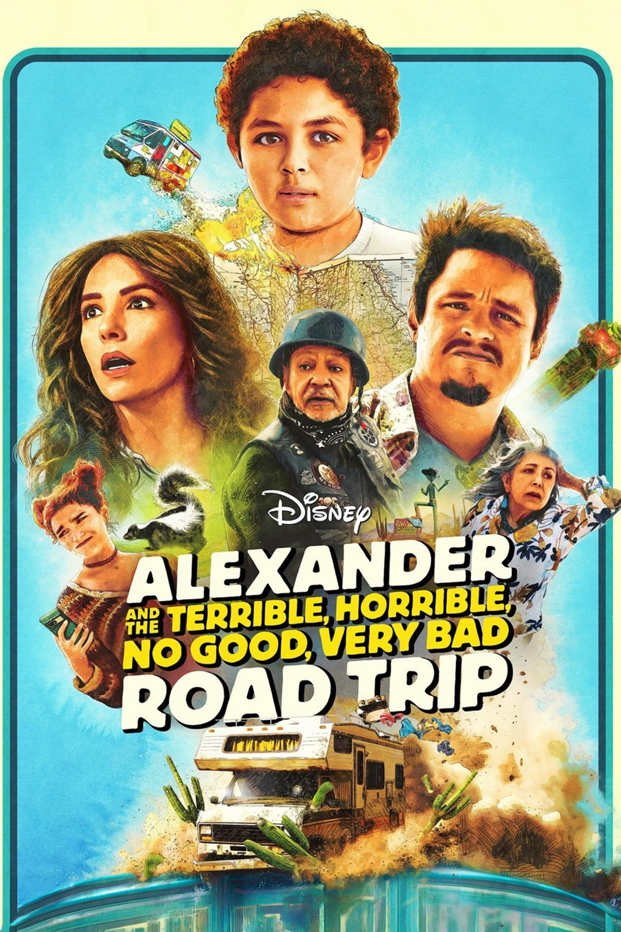 Alexander and the Terrible, Horrible, No Good, Very Bad Road Trip poster.